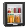 KLARSTEIN Brooklyn Mini Frigo, Frigo Portatile da Camera, Frigorifero Piccolo Silenzioso da Ufficio, Mini Frigo Bar con Illuminazione Interna e Ripiani Rimovibili, Frigo Bar da Campeggio 12-18°C, 23L