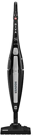 Hoover 16 011 - Diva Dv 16 011 Scopa Elettrica Tutto in 1, Sacco Hepa da 1,8L, 750W, 79 Decibel, Luxor Black