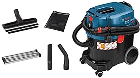 Bosch Asp. A Umido/a Secco GAS 35 L SFC+ (1 Filtro In Cell. Piegh. Piatto, Bocch. A Lancia, Sacch., Raccordo, Set Bocch. Pav., Tubo Fles. 3 M Con Buss. Portaut., 3 X 0,35 M Tubo Asp.)