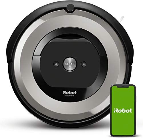 Irobot Roomba  Robot Aspirapolvere, Sistema ad Alte Prestazioni con Dirt Detect e Spazzole Tangle-Free, per Pavimenti e Tappeti, Adatto per i Peli degli Animali Domestici, Wi-Fi, Argento