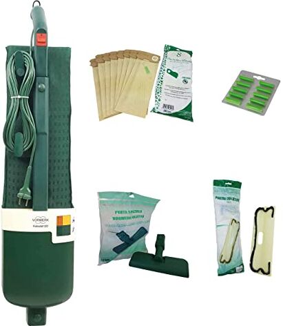 Vorwerk Aspirapolvere Vk120 Rigenerato Spazzola Classica Scegli la Composizione (Vk120)