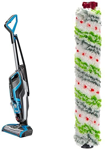 Bissell BISSEL CrossWave Cordless 3-in-1 Dispositivo Multisuperficie Aspira, Lava & Asciuga + Spazzola Rotante Antigrovigli Multisuperficie Ridurre al Minimo i Fastidiosi Peli Degli Animali Domestici