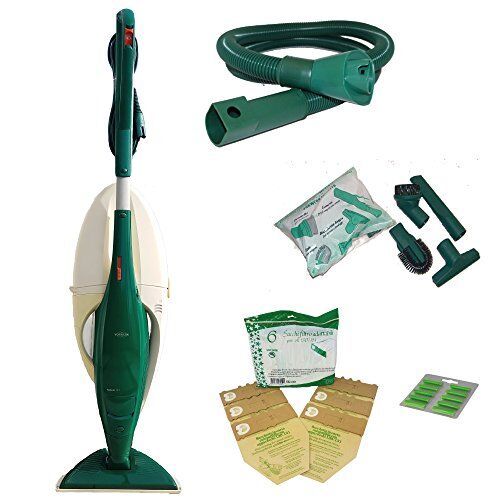 Vorwerk Aspirapolvere Vk130-1 Rigenerato Spazzola Classica Scegli la Composizione (Vk130-1+Tubo)