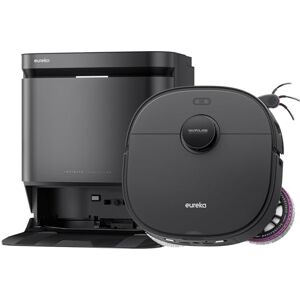 EUREKA J15 Max Ultra Robot Aspirapolvere Lavapavimenti, Aspirapolvere Robot Potente Aspirazione 22000Pa, Lavaggio Mocio ad Acqua Calda a 80℃, Batteria 6400mAh, Stazione Autopulizia/autopulente EUREKA J15 Max Ultra Robot Aspirapolvere Lavapavimenti, Aspirapolvere Robot Potente Aspirazione 22000Pa, Lavaggio Mocio ad Acqua Calda a 80℃, Batteria 6400mAh, Stazione Autopulizia/autopulente