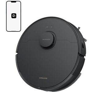 DREAME D20 Robot Aspirapolvere, Aspirazione 13.000 Pa, Doppia Spazzola Antigroviglio, Navigazione LDS, Aspirapolvere e Lavapavimenti 2 in 1, Pavimenti e Tappeti e Moquette, Batteria da 5.200 mAh,Nero DREAME D20 Robot Aspirapolvere, Aspirazione 13.000 Pa, Doppia Spazzola Antigroviglio, Navigazione LDS, Aspirapolvere e Lavapavimenti 2 in 1, Pavimenti e Tappeti e Moquette, Batteria da 5.200 mAh,Nero