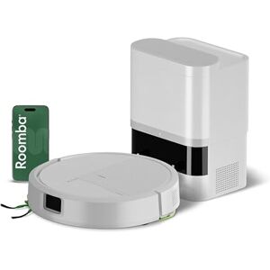 Irobot Roomba® 115 Combo Robot Aspirapolvere Lavapavimenti con AutoEmpty™ Dock, 15.000 Pa, SmartScrub™, Mappatura ClearView™ LiDAR, Aspirazione e Lavaggio 2 in 1, Bianco Irobot Roomba® 115 Combo Robot Aspirapolvere Lavapavimenti con AutoEmpty™ Dock, 15.000 Pa, SmartScrub™, Mappatura ClearView™ LiDAR, Aspirazione e Lavaggio 2 in 1, Bianco