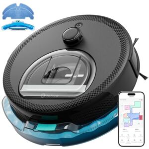 LEFANT Robot aspirapolvere M330Pro con funzione di pulizia, 5000Pa, robot aspirapolvere con 190° PSD, 150 minuti, WiFi/Alexa/APP, robot aspirapolvere ideale per peli di animali, grigio LEFANT Robot aspirapolvere M330Pro con funzione di pulizia, 5000Pa, robot aspirapolvere con 190° PSD, 150 minuti, WiFi/Alexa/APP, robot aspirapolvere ideale per peli di animali, grigio