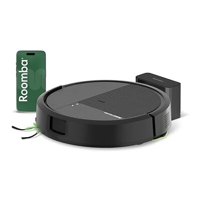 Irobot Roomba® 115 Combo Robot Aspirapolvere Lavapavimenti, 15.000 Pa, Aspirazione e Lavaggio 2 in 1, Mappatura ClearView™ LiDAR, SmartScrub™, Controllo App e Vocale, Nero Irobot Roomba® 115 Combo Robot Aspirapolvere Lavapavimenti, 15.000 Pa, Aspirazione e Lavaggio 2 in 1, Mappatura ClearView™ LiDAR, SmartScrub™, Controllo App e Vocale, Nero