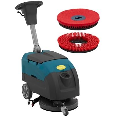 Ulsonix Lavapavimenti a batteria 40 cm 2200 m²/h 160 giri/min Lavasciuga Macchina lavapavimenti Lavasciuga pavimenti a batteria Ulsonix Lavapavimenti a batteria 40 cm 2200 m²/h 160 giri/min Lavasciuga Macchina lavapavimenti Lavasciuga pavimenti a batteria