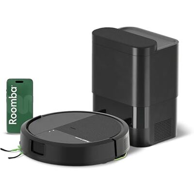 Irobot Roomba® 115 Combo Robot Aspirapolvere Lavapavimenti con AutoEmpty™ Dock, 15.000 Pa, SmartScrub™, Mappatura ClearView™ LiDAR, Aspirazione e Lavaggio 2 in 1, Nero Irobot Roomba® 115 Combo Robot Aspirapolvere Lavapavimenti con AutoEmpty™ Dock, 15.000 Pa, SmartScrub™, Mappatura ClearView™ LiDAR, Aspirazione e Lavaggio 2 in 1, Nero