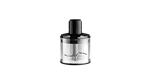 Braun Accessorio Mini Tritatutto, per Minipimer MultiQuick MQ7X, MQ7WH, MQ9 con Sistema Easy Click Plus, Senza BPA, Capacità 500 ml, MQS 230, Nero