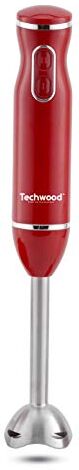 Techwood Slim Mixer 600 W, Rosso, Multicolore