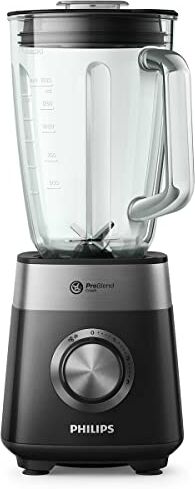 Philips Series 5000 Blender Pro Blend Crush, 800W, Bicchiere da 1.5L, 3 Velocità + Pulse ()