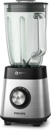 Philips Frullatore per Frullati e Smoothie 1000W, Caraffa in Vetro da 2L, App di Ricette, Velocità Variabile, ProBlend Crush ()