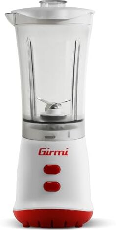 Girmi Frullatore, 350 Watt, Plastica, Bianco