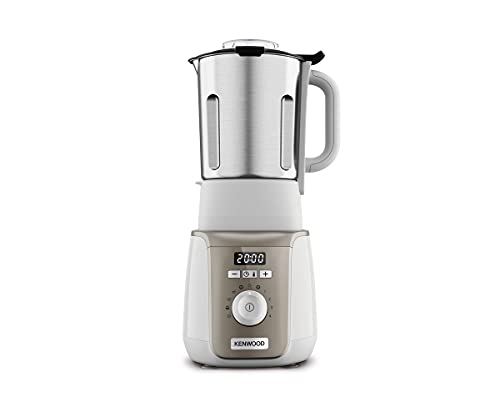 Kenwood Soup Easy Robot Frusta per zuppe e frullati, frusta riscaldatore con 3 lame, , capacità 1,6L, potenza 1000W, bianco