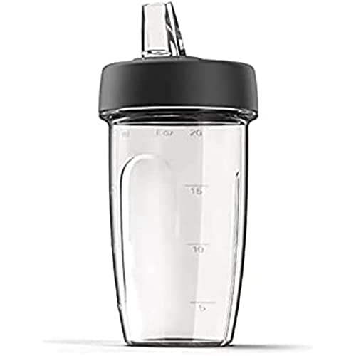 Kenwood Accessorio Frullatore Smoothie-to-go Blend Xtract per impastatrici Planetarie, frullati nutrienti in modo semplice e veloce, in dotazione 2 bicchieri da 0,6L, lame in acciaio inox