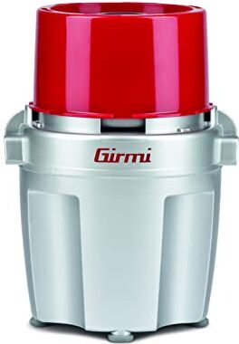 Girmi Tritatutto Con lame in Titanio Rosso/argento