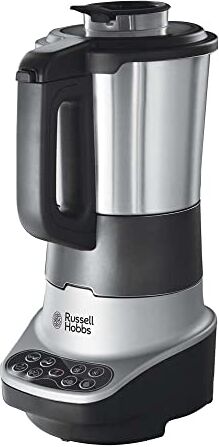 Russell Hobbs Soup maker, Zuppe pronte, Vellutate, Preparatore di Zuppe, 8 Programmi, 4 porzioni, 800 W, Acciaio Satinato,