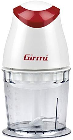 Girmi Tr01 Frullatore Tritatutto, 350 W, Plastic, Bianco/Rosso