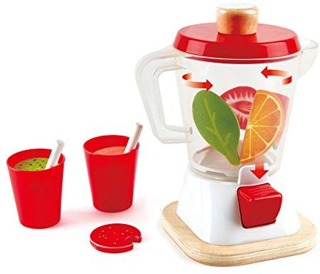 Hape Frullatore per Frappé, Set Multicolore per Frullatore, Completo di Tazze E Cannucce