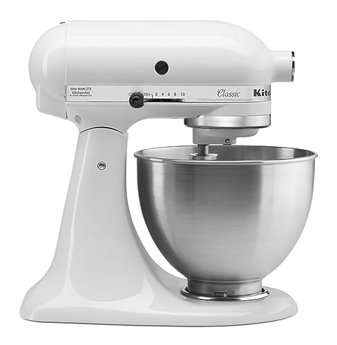 KitchenAid K45SS, Impastatrice planetaria, Bianco