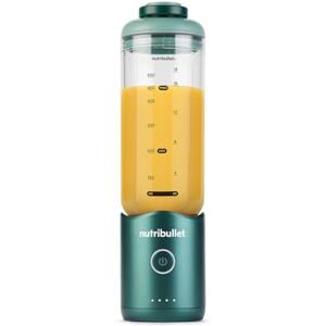 NutriBullet Frullatore flessibile in verde, ad alta capacità, 500 ml, pronto per il viaggio, lame staccabili, indicatore batteria, design portatile, elegante e compatto, facile da miscelare, per NutriBullet Frullatore flessibile in verde, ad alta capacità, 500 ml, pronto per il viaggio, lame staccabili, indicatore batteria, design portatile, elegante e compatto, facile da miscelare, per