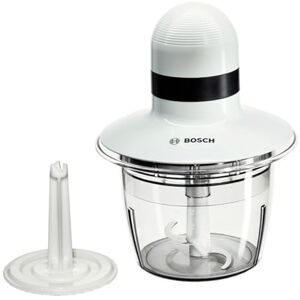 Bosch Tritatutto MMR08A1, 400W, Lame Acciaio Inox, Ciotola 800 ml Lavabile in Lavastoviglie, Contenitore Adatto al Microonde, Semplice da Usare, Bianco Bosch Tritatutto MMR08A1, 400W, Lame Acciaio Inox, Ciotola 800 ml Lavabile in Lavastoviglie, Contenitore Adatto al Microonde, Semplice da Usare, Bianco