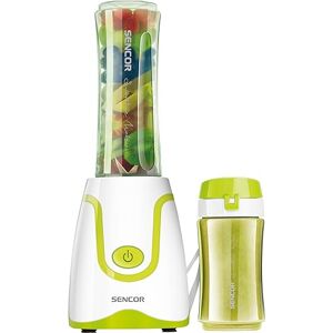 Sencor Frullatore Smoothie Ultra-Potente 500W, 2 Bottiglie Tritan 0,6L & 0,3L senza BPA, Lame Titanio Lunga Durata Anti-Ossidazione, Il Mini Frullatore Più Potente, per Smoothie, Zuppe e Altro -Verde Sencor Frullatore Smoothie Ultra-Potente 500W, 2 Bottiglie Tritan 0,6L & 0,3L senza BPA, Lame Titanio Lunga Durata Anti-Ossidazione, Il Mini Frullatore Più Potente, per Smoothie, Zuppe e Altro -Verde
