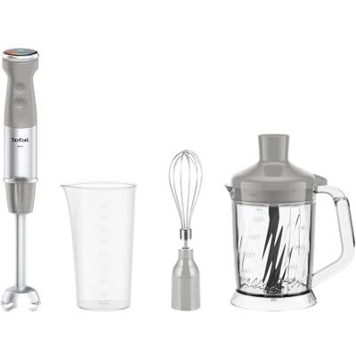 Tefal Quickchef + frullatore a immersione, tecnologia Powelix, tritatutto XL 5 in 1, modalità silenziosa, Tefal Quickchef + frullatore a immersione, tecnologia Powelix, tritatutto XL 5 in 1, modalità silenziosa,
