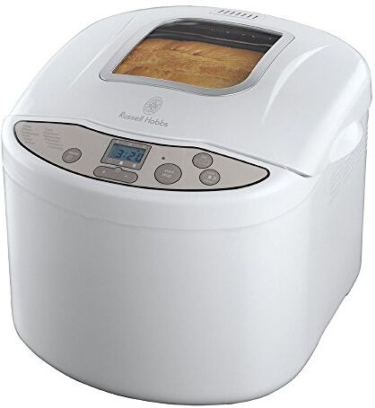 Russell Hobbs Macchina del Pane, 450g / 700 g / 1 kg, Timer 13 h, 12 Programmi, Oblò trasparente, Cottura rapida, 3 dorature, 660 W,  [Classe di efficienza energetica A]