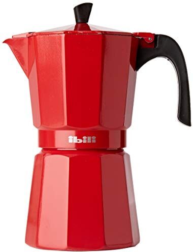 IBILI Moka express Bahia rossa, 9 tazze, 450 ml, alluminio