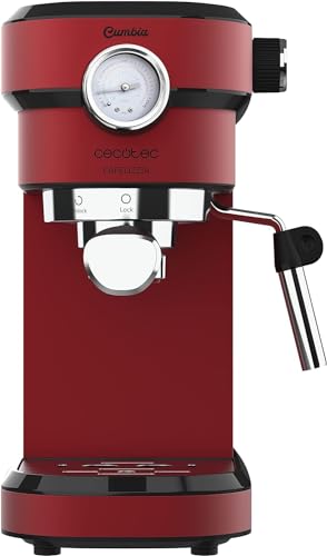 Cecotec Macchina da Caffè Espresso Cafelizzia 790 Shiny Pro. 1350 W, Sistema Thermoblock, Braccio A Doppia Uscita, Manometro, Vaporizzatore Orientabile, Auto-Off