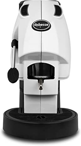 Didiesse – Macchina da Caffè con Cialde ese 44 mm Modello Baby Frog Macchinetta a Cialde – Compatta 450W con Funzione Stand-by e Serbatoio da 1.5L (Bianco)