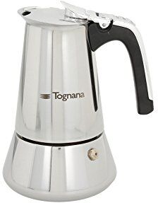 Tognana Riflex Caffettiera Moka Acciaio inossidabile, 2 Tazze