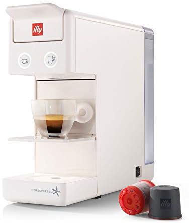 illy Macchina da Caffè a Capsule Iperespresso Y3, Bianco