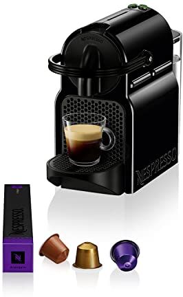 Nespresso Inissia EN80.B, Macchina da caffè di De'Longhi, Sistema Capsule , Serbatoio acqua 0.7L, Nero