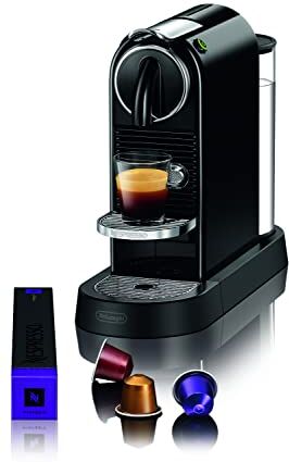 Nespresso Citiz EN167.B, Macchina da Caffè di De'Longhi, Sistema Capsule , Serbatoio acqua 1L, Colore Limousine Black