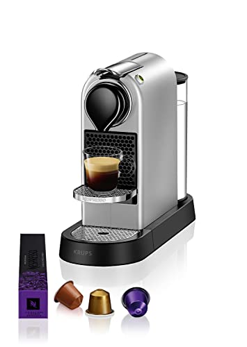 Nespresso Krups  Citiz , Macchina da caffè, Sistema Capsule , Serbatoio acqua 1L, Silver