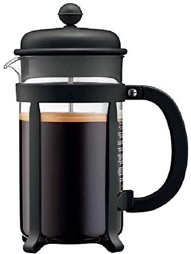 Bodum Macchina da caffè Java, 8 tazze, 1 L, multistrato, nera, macchina per espresso