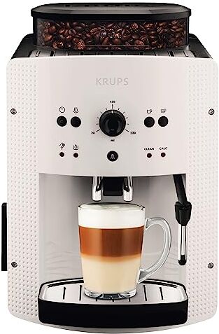 Krups EA8105 macchina per caffè Libera installazione Macchina per espresso Bianco 1,6 L 9 tazze Automatica, 1450W