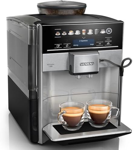 Siemens Macchina per caffè espresso completamente automatica EQ6 plus S500 Antracite