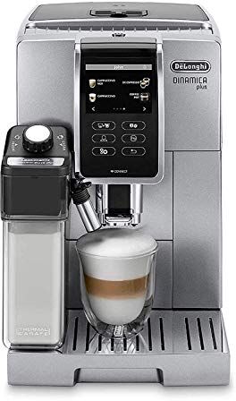 De’Longhi 370.95.S DeLonghi Ecam, macchina da caffè automatica, installazione libera, 47 once, argento