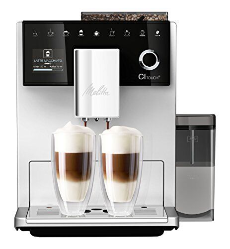 Melitta F63-101 Macchina da caffè Automatica, 1400 W, 1.8 Litri, Stainless Steel, siliver