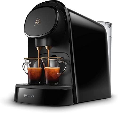 Macchina da caffè Philips LOR Barista, caffettiera, caffè a doppia capsula, ampia selezione di caffè, piano nero ()