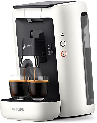 Philips Senseo Maestro  Macchina da caffè a cialde con funzione memoria, 1,2 litri, colore: Bianco