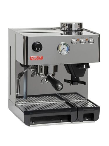 Lelit Anita, macchina da caffè prosumer con macinacaffè integrato, Acciaio Inossidabile, 2.7 Litri, Argentato