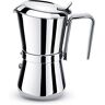 Giannini Caffettiera Giannina Restyling 6/3 tazze Acciaio inox Adatta all'induzione Made In Italy