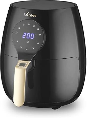 Ardes Friggitrice Ad Aria Calda Capacità 5 Litri Air Fryer Maxi Con Display Digitale E Timer 60 Minuti Temperatura Massima 200°c Eldorada Maxi ‎AR1K33