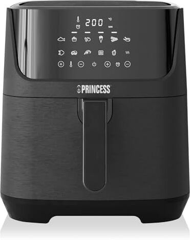 Princess Friggitrice ad Aria XXXL, 1800 watt, 6.5 litri, Separatore per Alimenti, 12 programmi di cottura, Schermo digitale [Esclusiva Amazon]